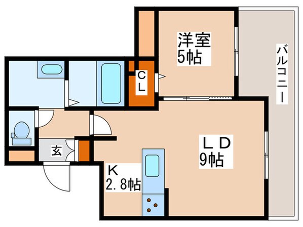 エクレールの物件間取画像